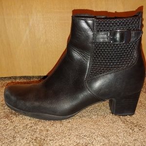 Clarks ankle booties